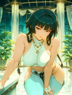 Soifon hentai ai SFW preview 10