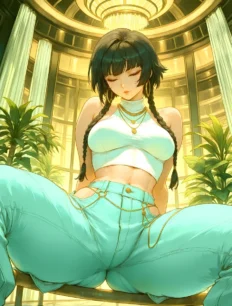 Soifon hentai ai SFW preview 17