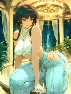 Soifon hentai ai SFW preview 18