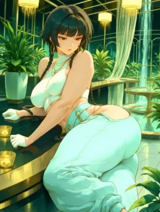 Soifon hentai ai SFW preview 20