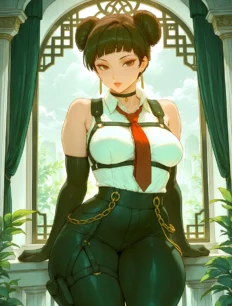 Tenten hentai ai SFW preview 19