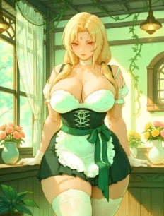 Tsunade hentai ai SFW preview 11