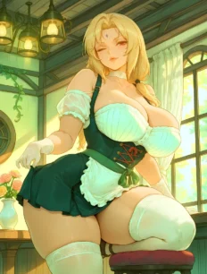 Tsunade hentai ai SFW preview 20