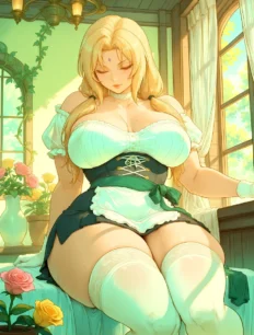 Tsunade hentai ai SFW preview 5