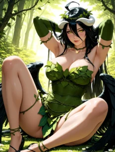 Albedo hentai ai SFW preview 10