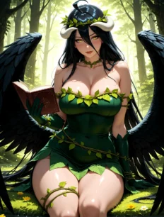 Albedo hentai ai SFW preview 5
