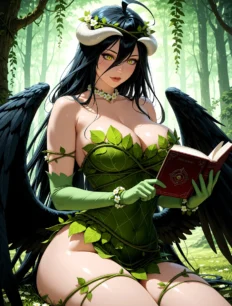 Albedo hentai ai SFW preview 6