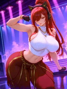 Erza Scarlet hentai ai SFW preview 12