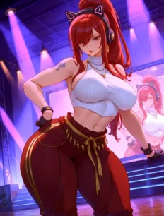 Erza Scarlet hentai ai SFW preview 22