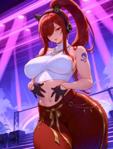Erza Scarlet hentai ai SFW preview 24