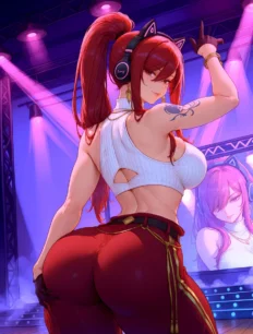 Erza Scarlet hentai ai SFW preview 26