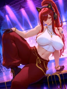 Erza Scarlet hentai ai SFW preview 6