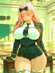 Fujiwara Chika hentai ai SFW preview 11
