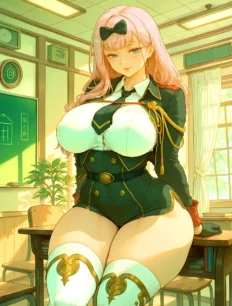 Fujiwara Chika hentai ai SFW preview 21