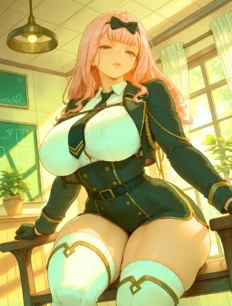 Fujiwara Chika hentai ai SFW preview 22