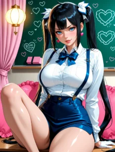 Hestia hentai ai SFW preview 21