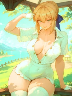 Saber hentai ai SFW preview 18