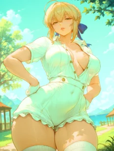 Saber hentai ai SFW preview 21