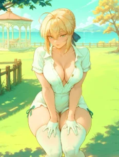 Saber hentai ai SFW preview 3
