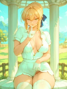 Saber hentai ai SFW preview 4