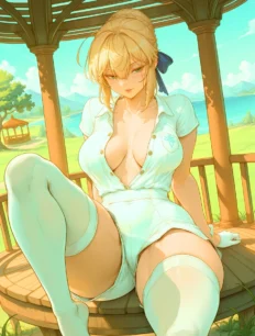 Saber hentai ai SFW preview 5