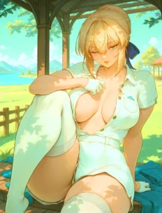 Saber hentai ai SFW preview 8