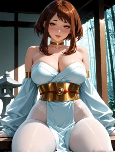 Uraraka Ochaco hentai ai SFW preview 16