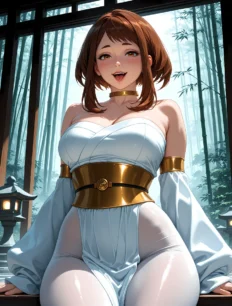 Uraraka Ochaco hentai ai SFW preview 1