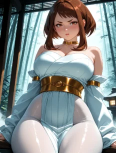 Uraraka Ochaco hentai ai SFW preview 9