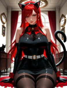 Erza Scarlet hentai ai SFW preview 20