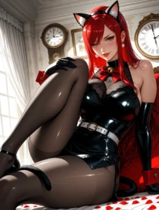 Erza Scarlet hentai ai SFW preview 22