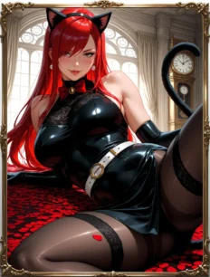 Erza Scarlet hentai ai SFW preview 3