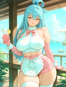 Aqua hentai ai SFW preview 18