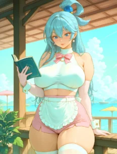 Aqua hentai ai SFW preview 19