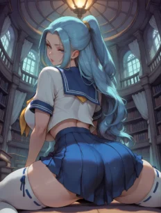 Nefertari Vivi hentai ai SFW preview 13