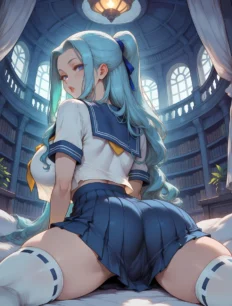 Nefertari Vivi hentai ai SFW preview 14