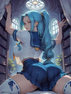 Nefertari Vivi hentai ai SFW preview 15