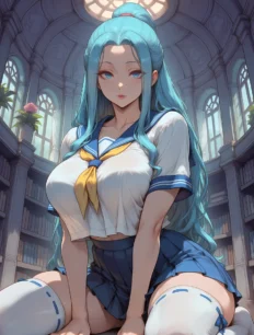 Nefertari Vivi hentai ai SFW preview 17