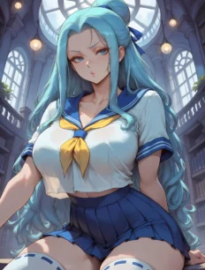 Nefertari Vivi hentai ai SFW preview 18