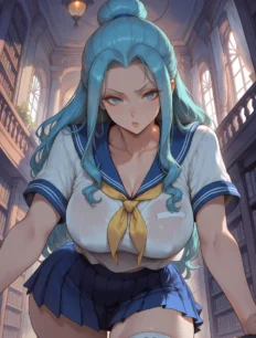 Nefertari Vivi hentai ai SFW preview 19