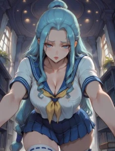 Nefertari Vivi hentai ai SFW preview 20