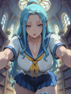 Nefertari Vivi hentai ai SFW preview 22