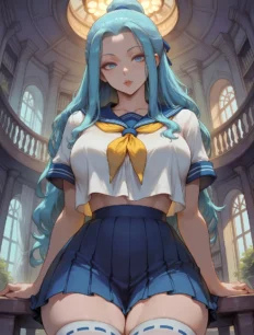 Nefertari Vivi hentai ai SFW preview 27