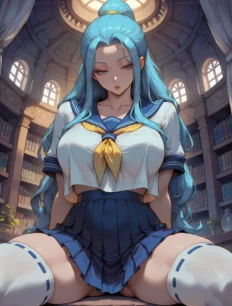 Nefertari Vivi hentai ai SFW preview 3