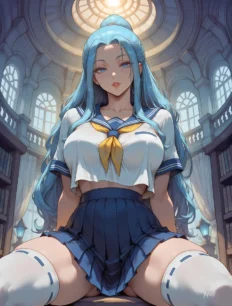 Nefertari Vivi hentai ai SFW preview 4