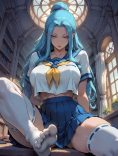 Nefertari Vivi hentai ai SFW preview 5