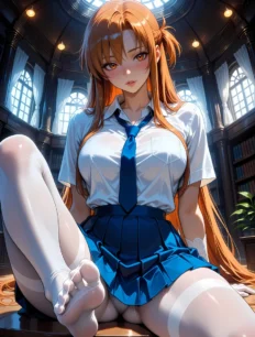 Asuna hentai ai SFW preview 10