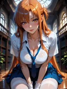 Asuna hentai ai SFW preview 2