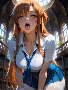 Asuna hentai ai SFW preview 6