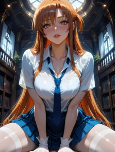 Asuna hentai ai SFW preview 9